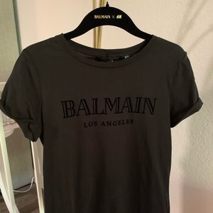 Balmain x H&M Black T-shirt